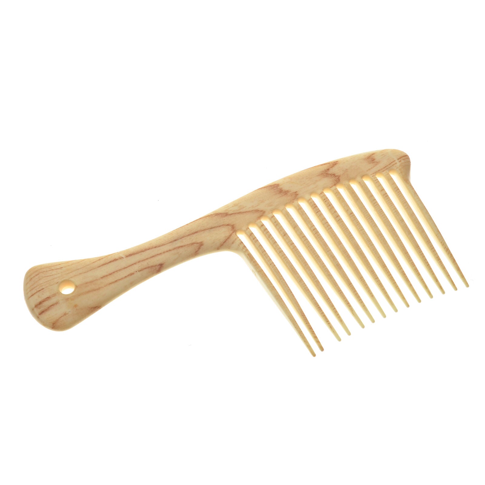 Beauty Natural Sandalwood Handmade Wide Tooth Comb Massage Comb Hair Care