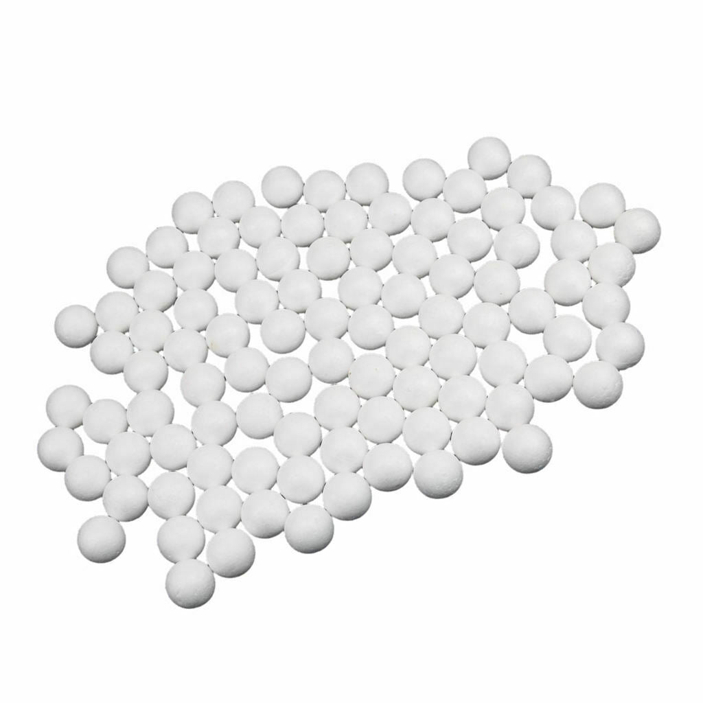 4X Foam Ball Polystyrene Foam Balls Thanksgiving Decor Making 10mm Ball 25mm