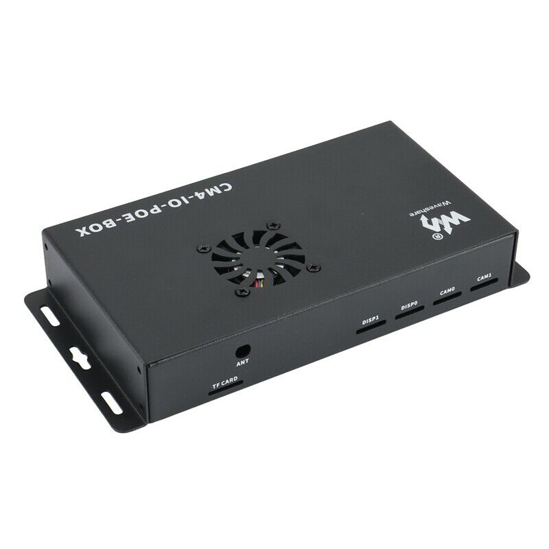 Waveshare PoE Mini-Computer for Raspberry Pi Compute Module 4 CM4, with Metal Z6