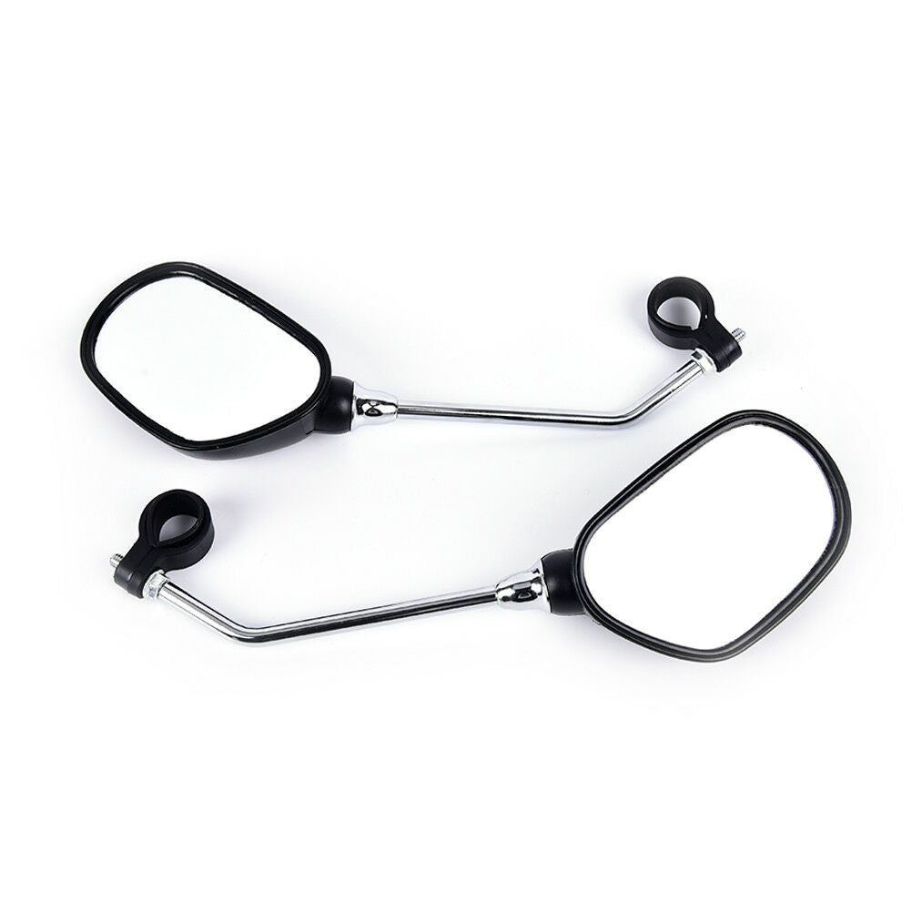 1Pair Bicycle Bike Mobility Scooter Handlebar Mirrors With Safety RefleJ BR
