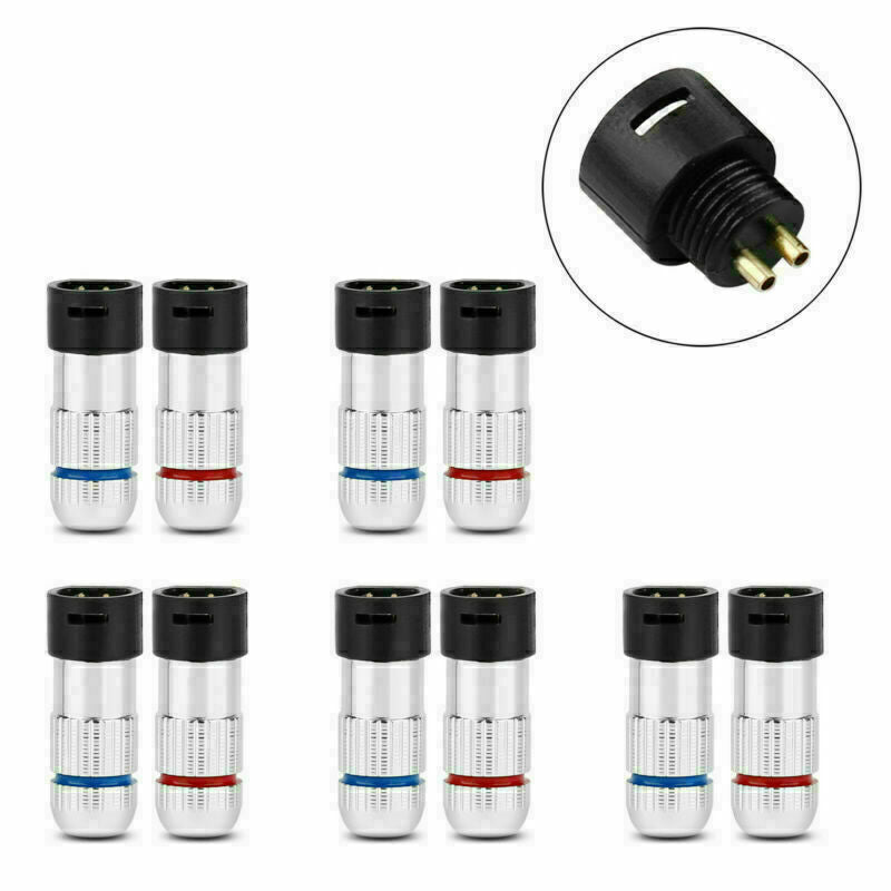 5PCS Earphone Pins Splice Audio Adapter Connector For IE8 IE8I IE80 Chrome CA