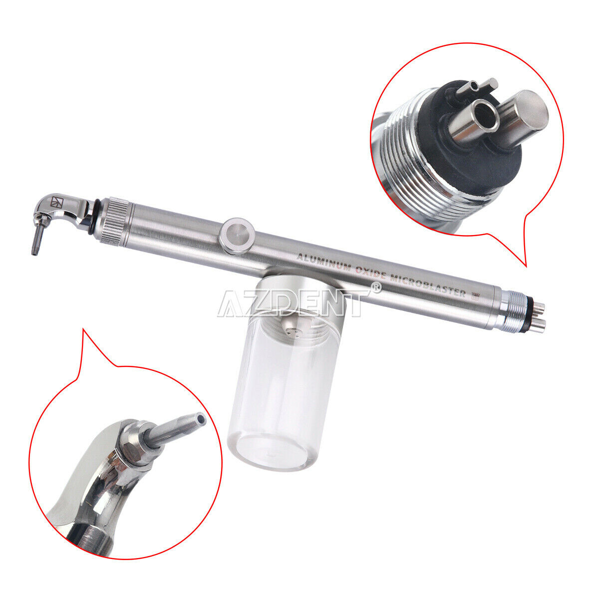 Dental Alumina Sandblasting Gun Air Abrasion Polisher Microetcher Sandblasting
