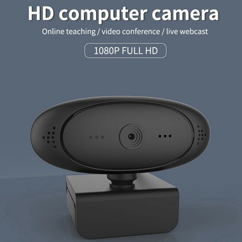 U02 1080P Full  Webcam, USB2.0 Built-in Microphone Call Camera 360 degree ClipY3