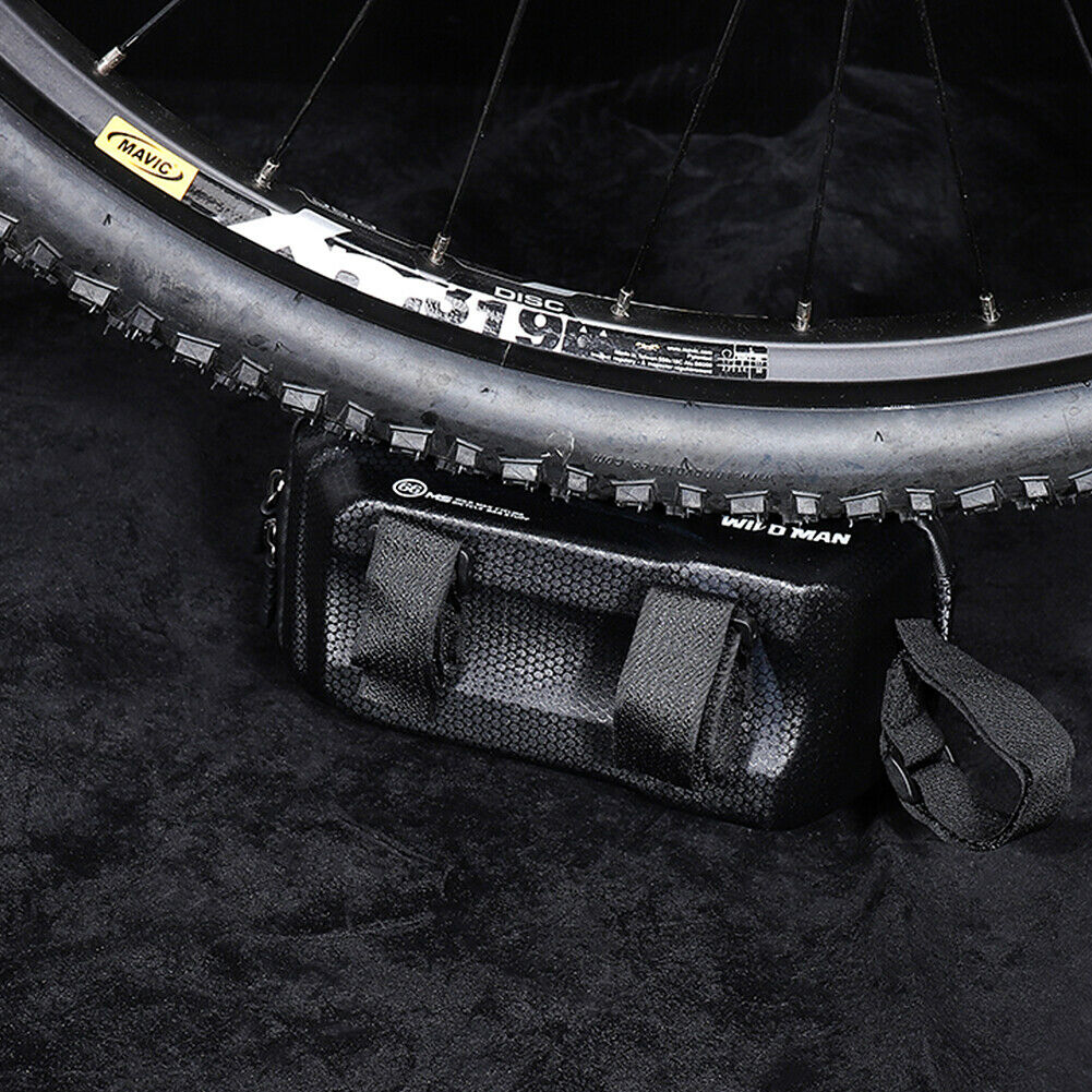 Bike  Bicycle MTB Front Frame Bag Waterproof Cycling Top Tube Pouch Phone Hold @