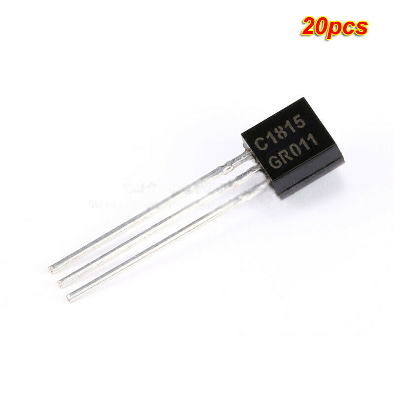 20pcs DIP Transistors 2SC1815 TO-92 NPN 50V/150mA transistor Copper feet