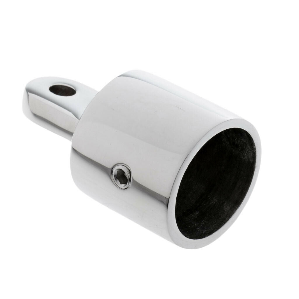 2x Boat Yacht Eye End   Bimini Top Fitting Heavy Duty Stainless Steel 22mm