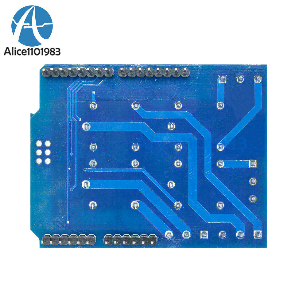 DC 5V 4 Channel Relay Shield Terminal Expended Board for Arduino UNO R3