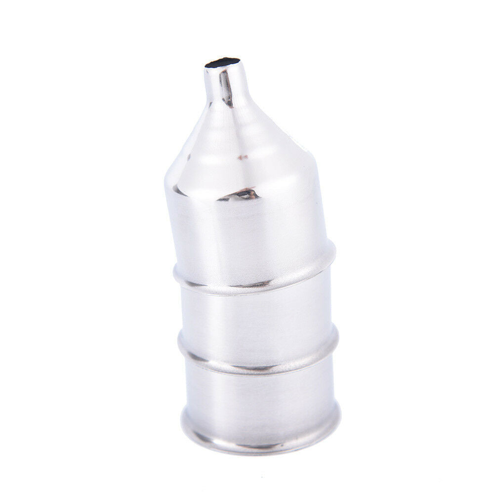 1Pc 8mm Stainless Steel Wine Funnel For All Hip Flasks Flask Filler Wine P.l8