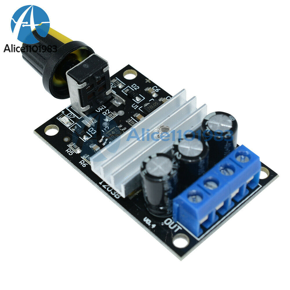 DC 6V- 28V 3A PWM Motor Speed Varible Regulator Controller Switch Module