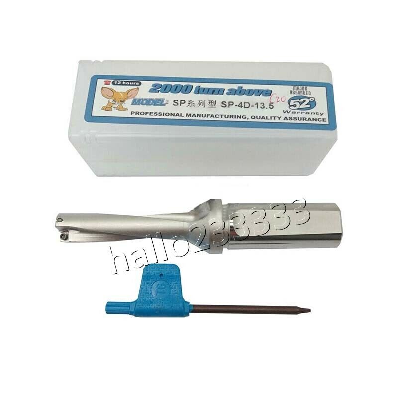 SP-13.5-C20-4D U drill indexable drill 13.5mm C20-4D FOR SPGT05 U drill inserts