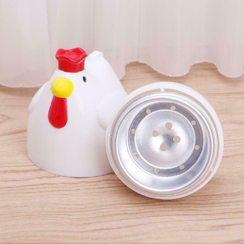 Home Chicken Shaped Microwave One Egg Boiler Cooker Kitchen Cooking Appliance
