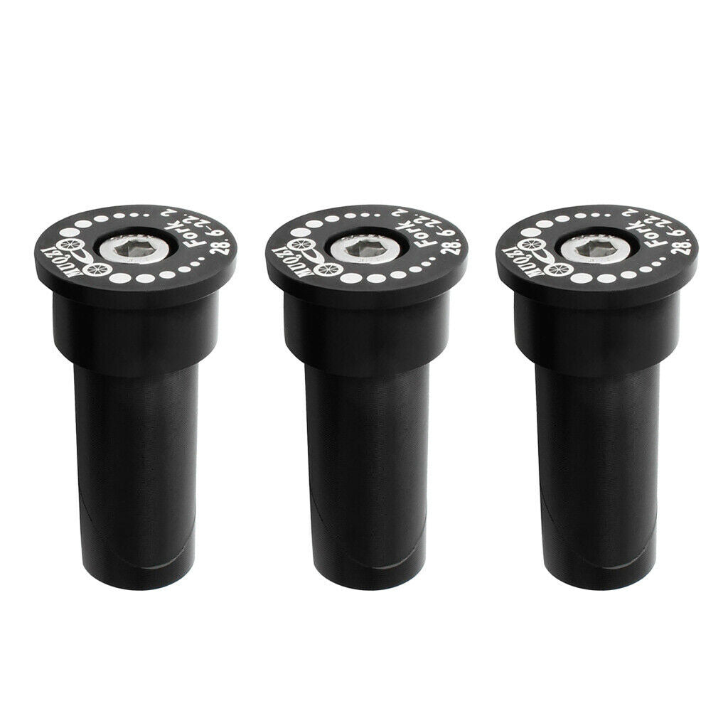 3pcs Folding  Threadless Headset Core Expansion Screw Plug Parts