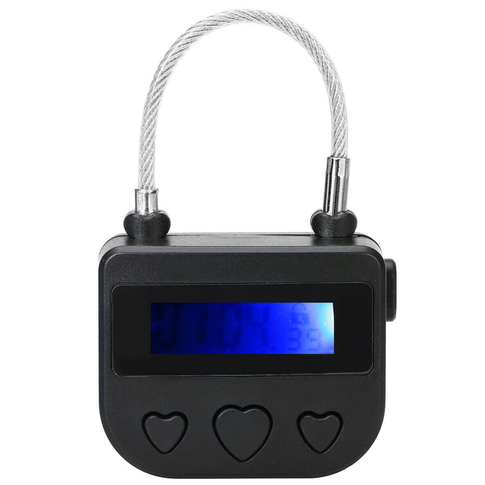 Multipurpose USB Time-Lock Electronic Timer Tool for Ankle Handcuffs Mouth Gag