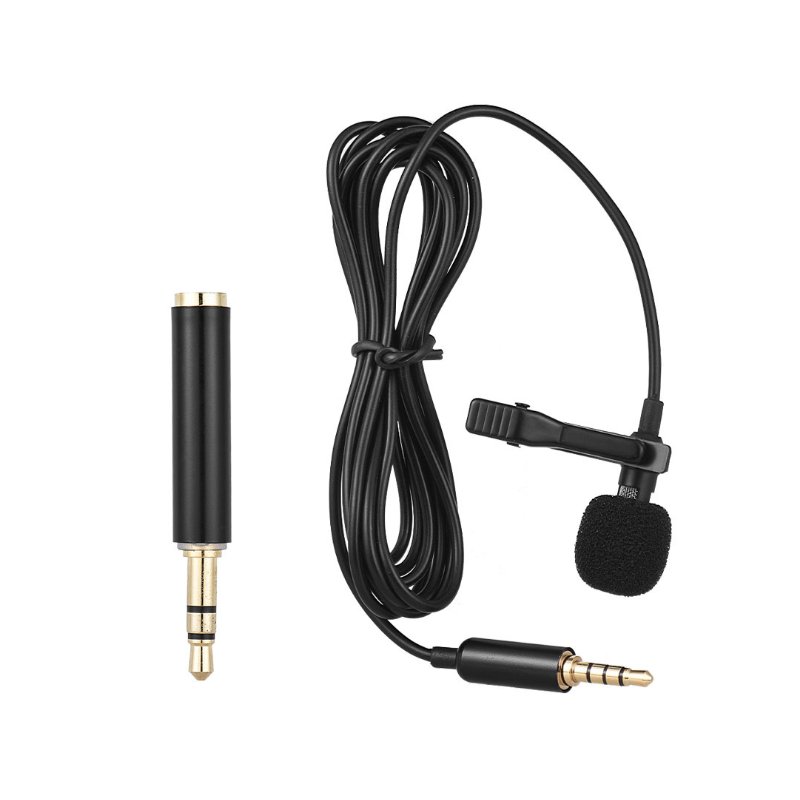 Standard Lavalier Microphone for Mobile Phone Android Smartphones DSLR Camera