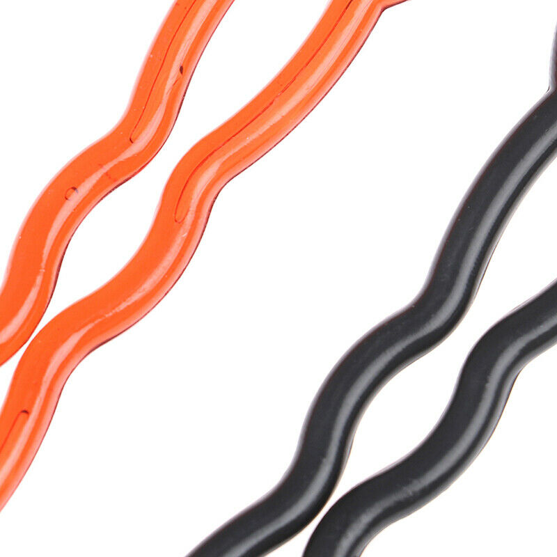 12pcs Simple Hair Pins Fast Spiral Hairpin U Shaped Hair Braid Twist PinsBDAU