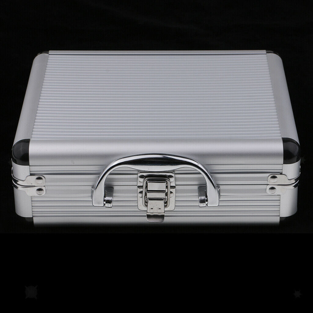 Travel Tattoo Body Art Machine Supplies Case Carrying Box Organizer w/ Lock