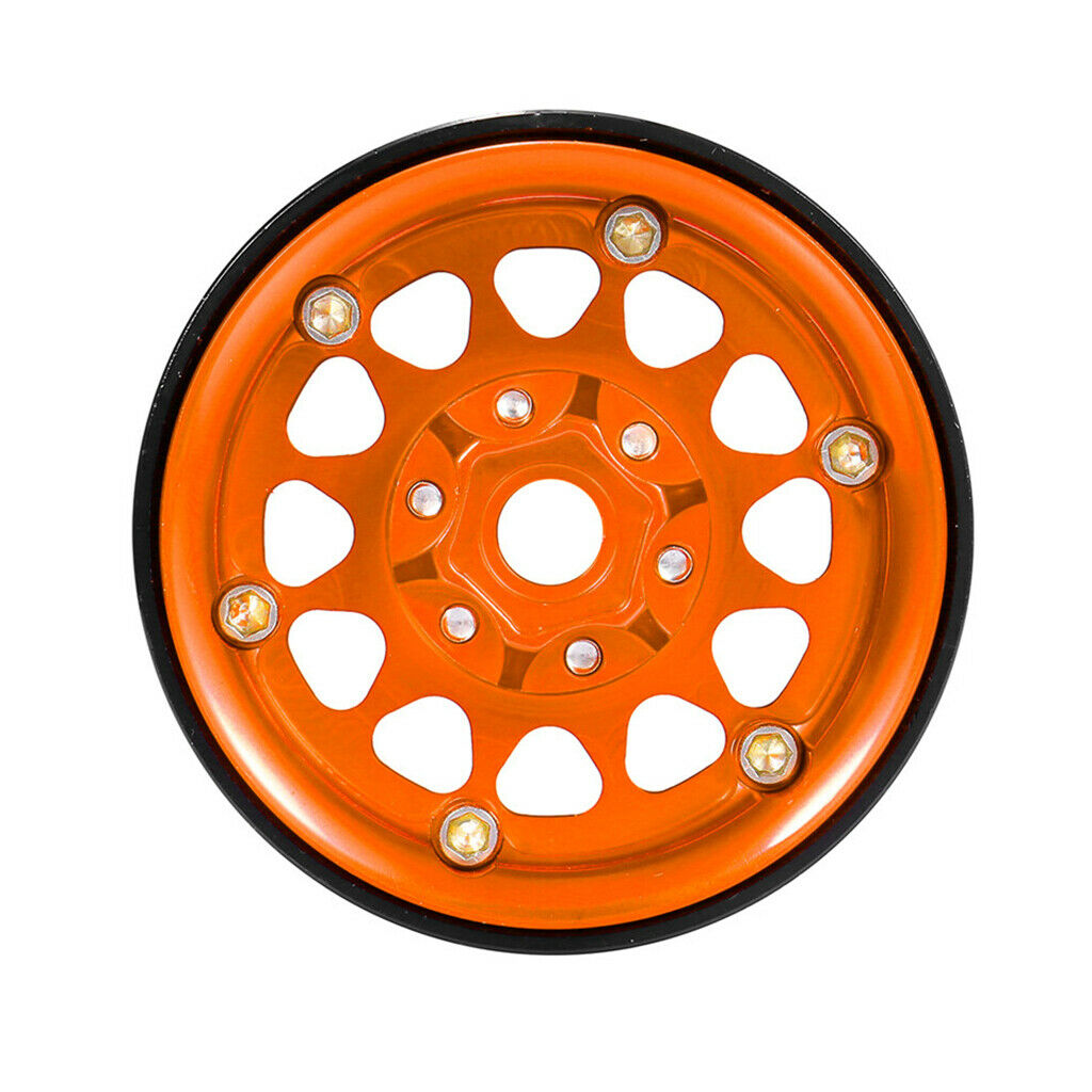 1.9" Beadlock Wheels Rims for 1/10 Axial SCX10 II 90046 D90 RC Crawler Car