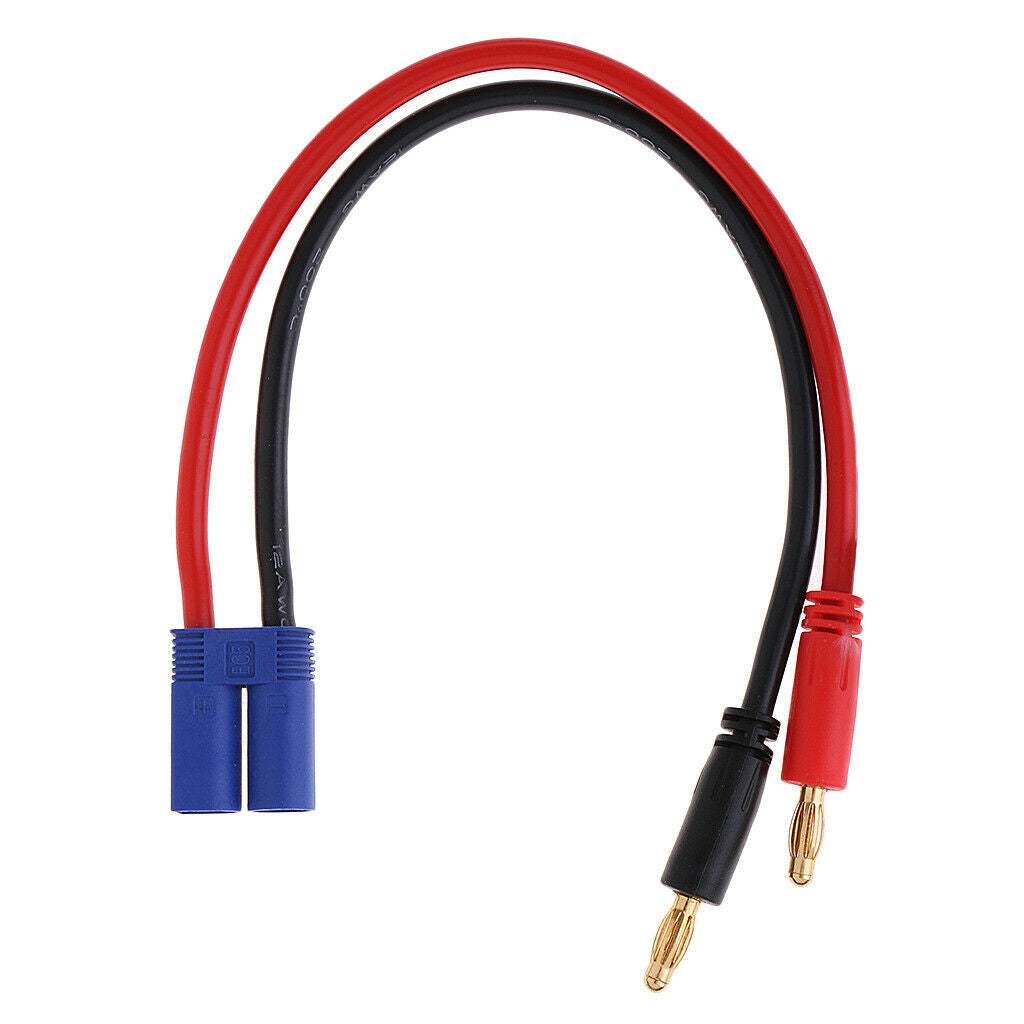 Golden 4.0 Banana Connector to EC5 Socket Cable for