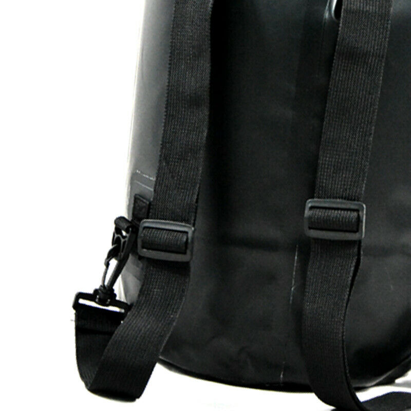 30L PVC Waterproof Dry Bag Boating Camping Rafting Sack Motorcycle Shoulder Bag
