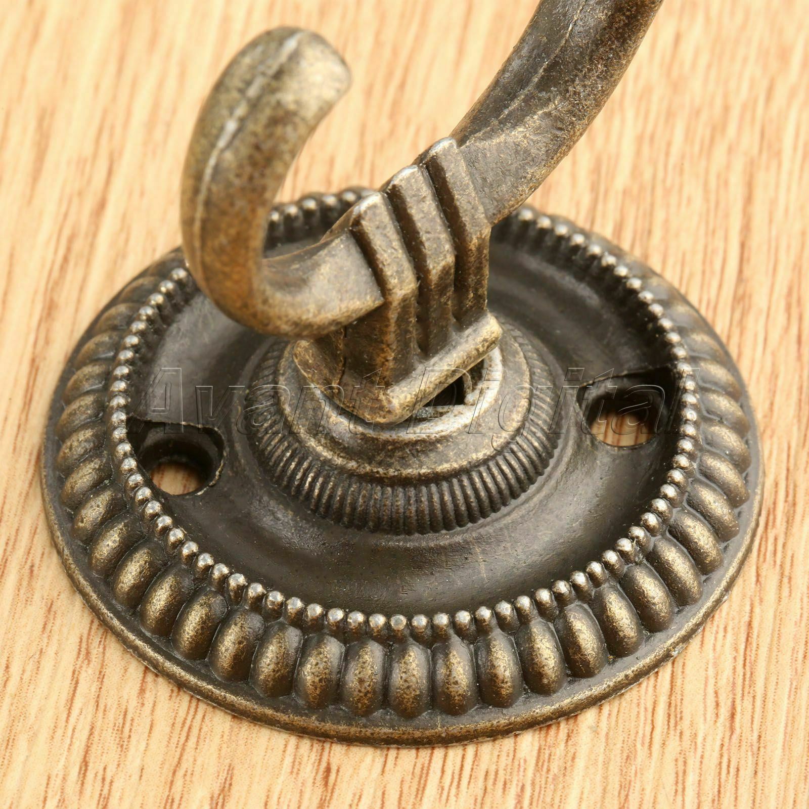 75*63*44mm Furniture Cloth Hat Hanging Hook Retro Bathroom Wall Door Hanger 1Pc
