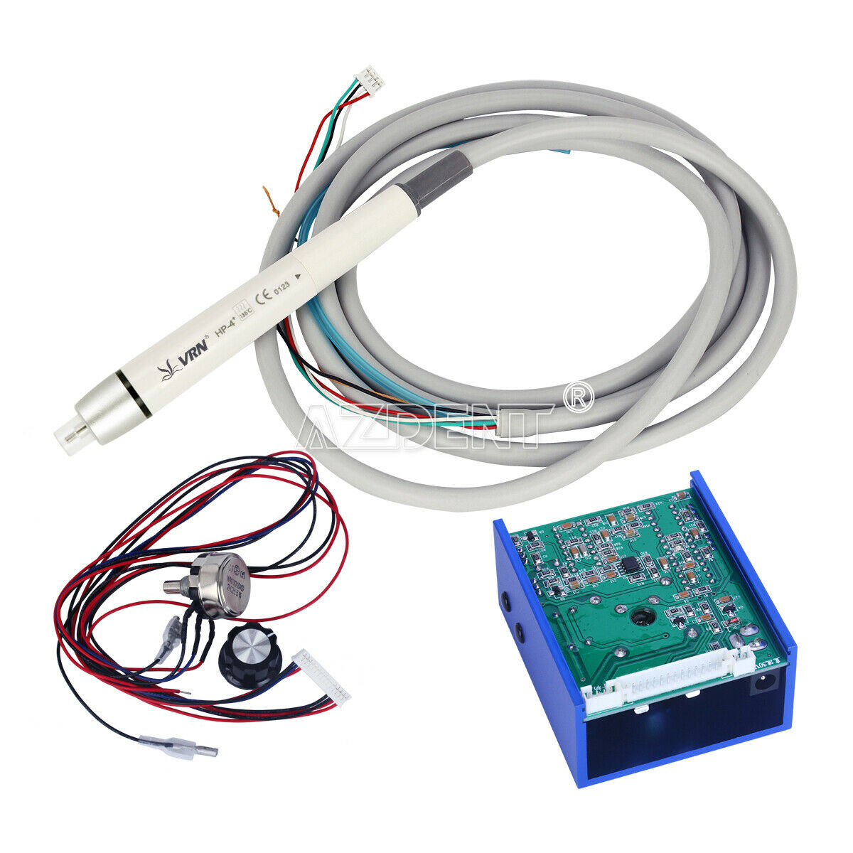 Dental Ultrasonic Scaler Built In VRN I03 Fiber Optic Handpiece Scaling & Perio