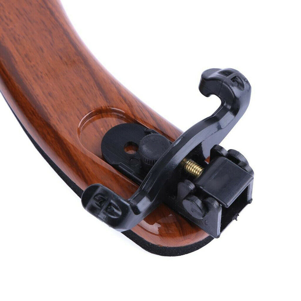 Adjustable Soft Shoulder Rest Pad Fiddle Support Holder for 3/4 4/4 Violin