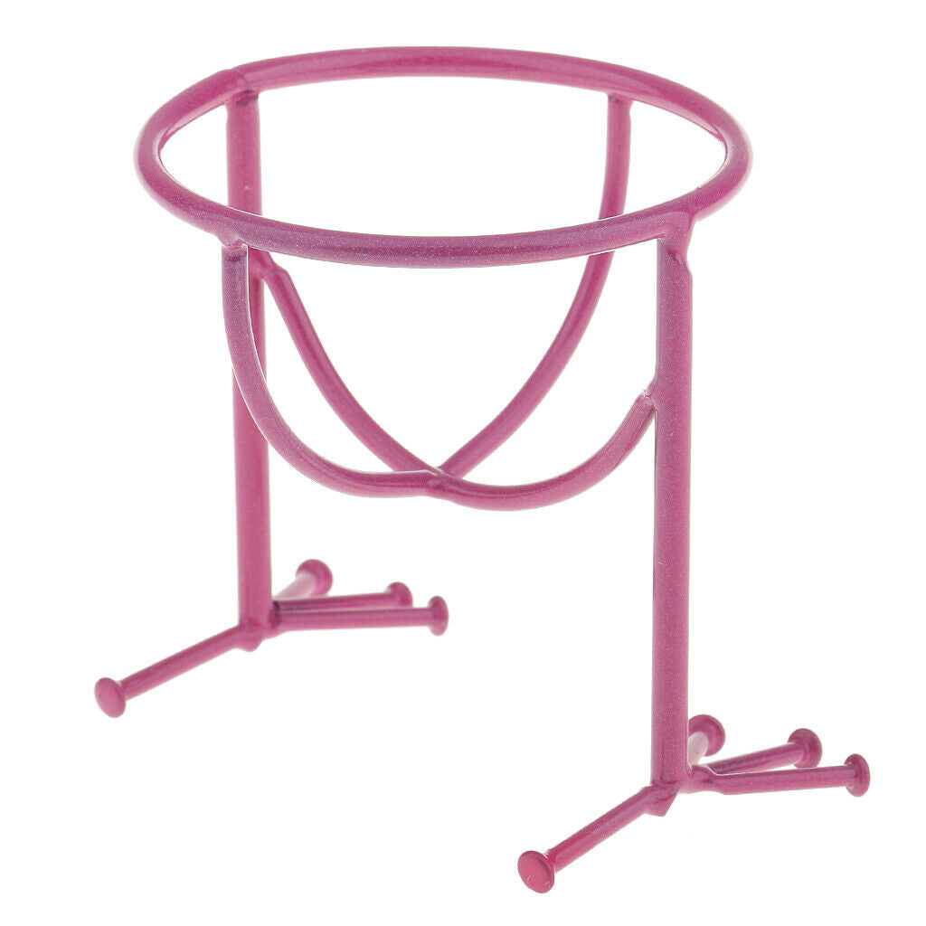 Makeup Puff Stand Holder Sponge Organizer Shelf Chicken Feet Shaped Rose Red