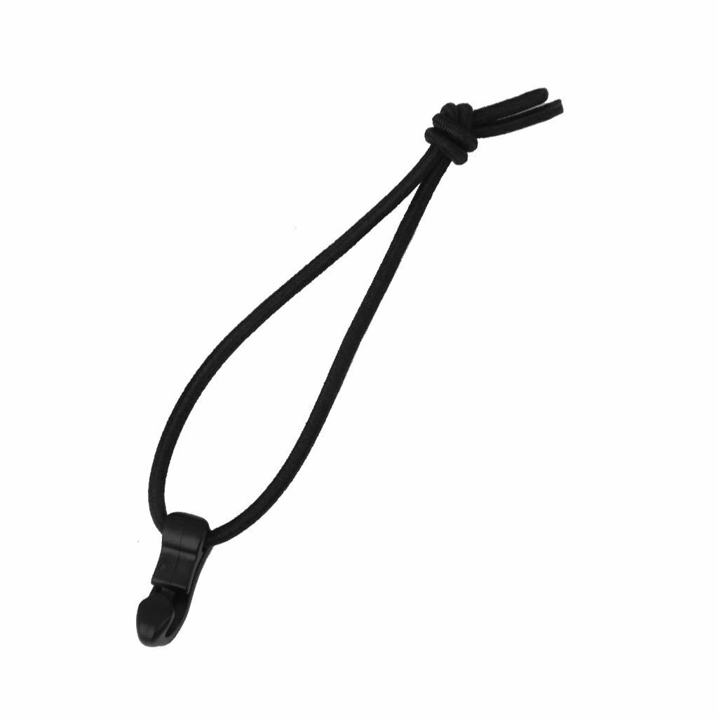 5pcs black bungee rope elastic binding straps hook buckle im
