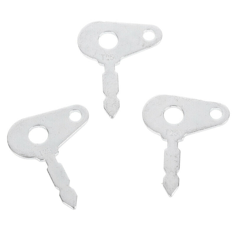 3Pcs Tractor & Heavy Equipment Ignition Key Part #T250 Many Models3 XC