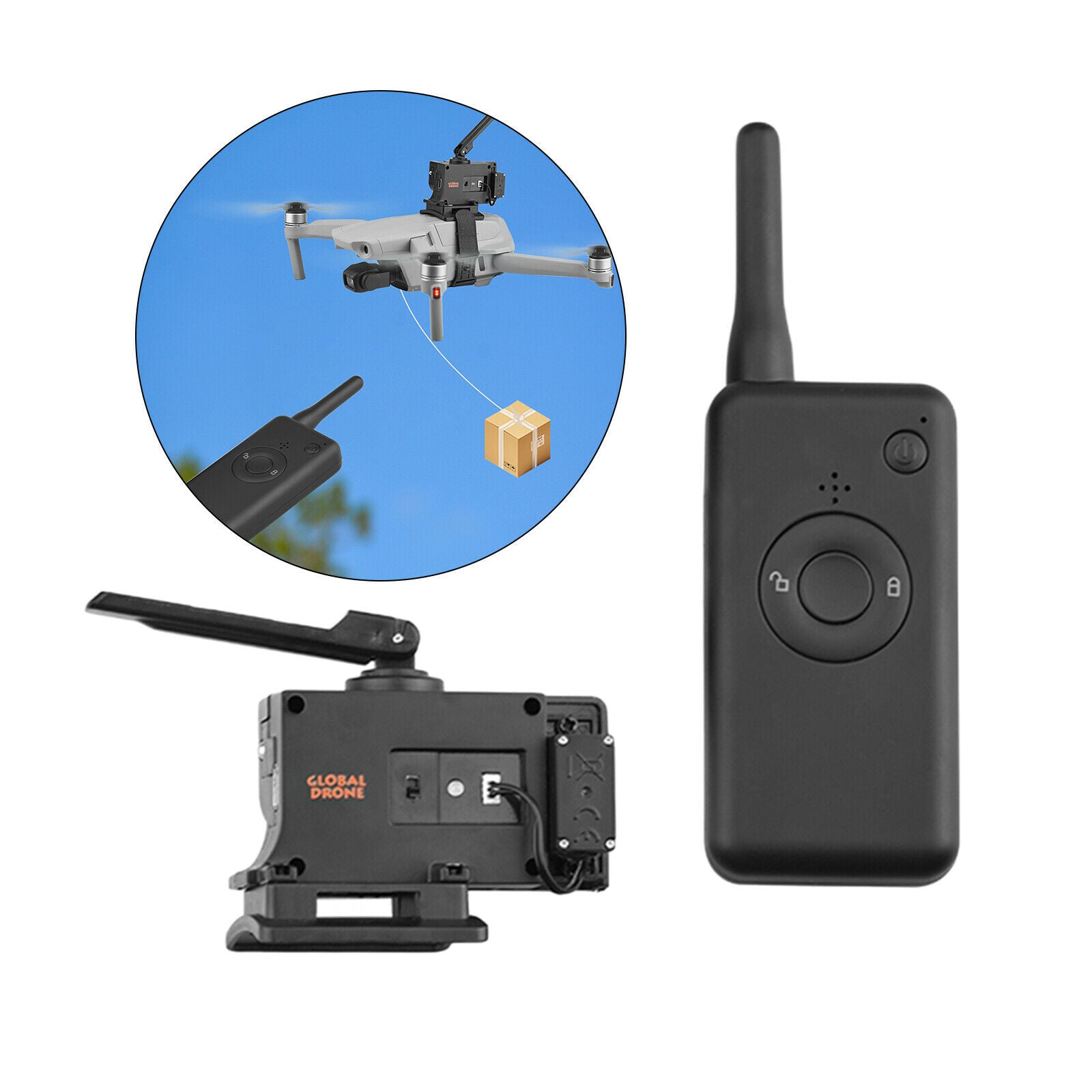Air Drop Release Dropper Device Kit for DJI Mavic Phantom 3 4 for Bait Hook