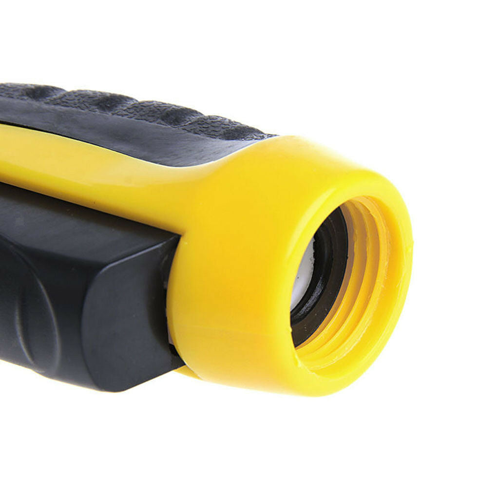 8 Function Spray Nozzle Gun Garden Hose Sprayer Water Pipe Fitting Yellow