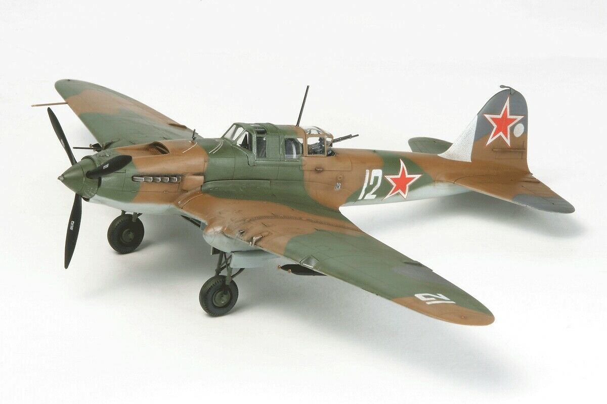 60781 Tamiya Ilyushin Il-2 Sturmovik 1/72th Plastic Kit 1/72 Aircraft