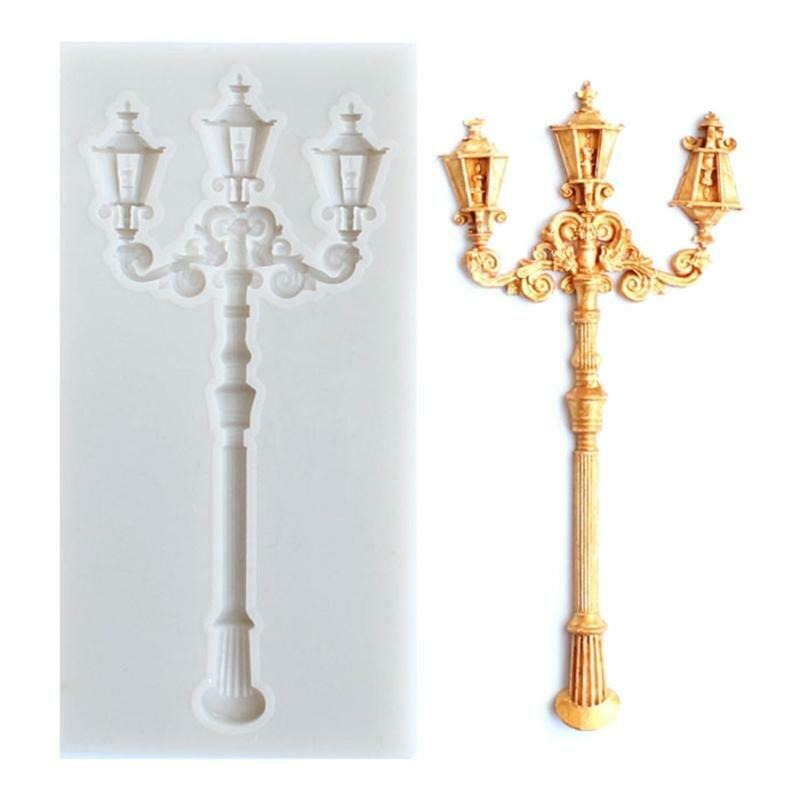 Lamp Silicone Mold Fondant Mold Cake Decorating Tool Chocolate Gumpaste Mould