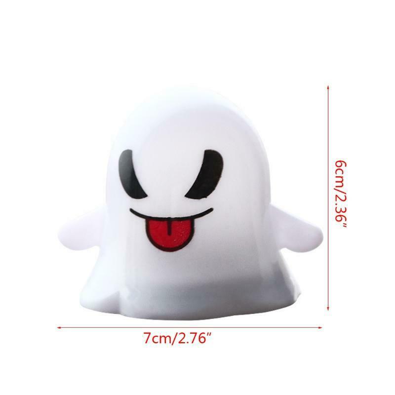1PC Kids Night Light Plastic Ghost Shaped Cute Hanging Lights Holiday Gift