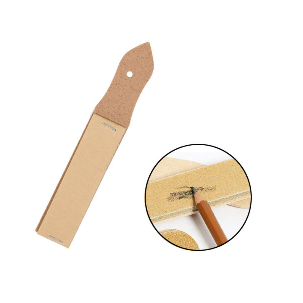6pcs Blending Stumps Tortillions Pencil Set Sand Sketch Pencil Sharpener DIY