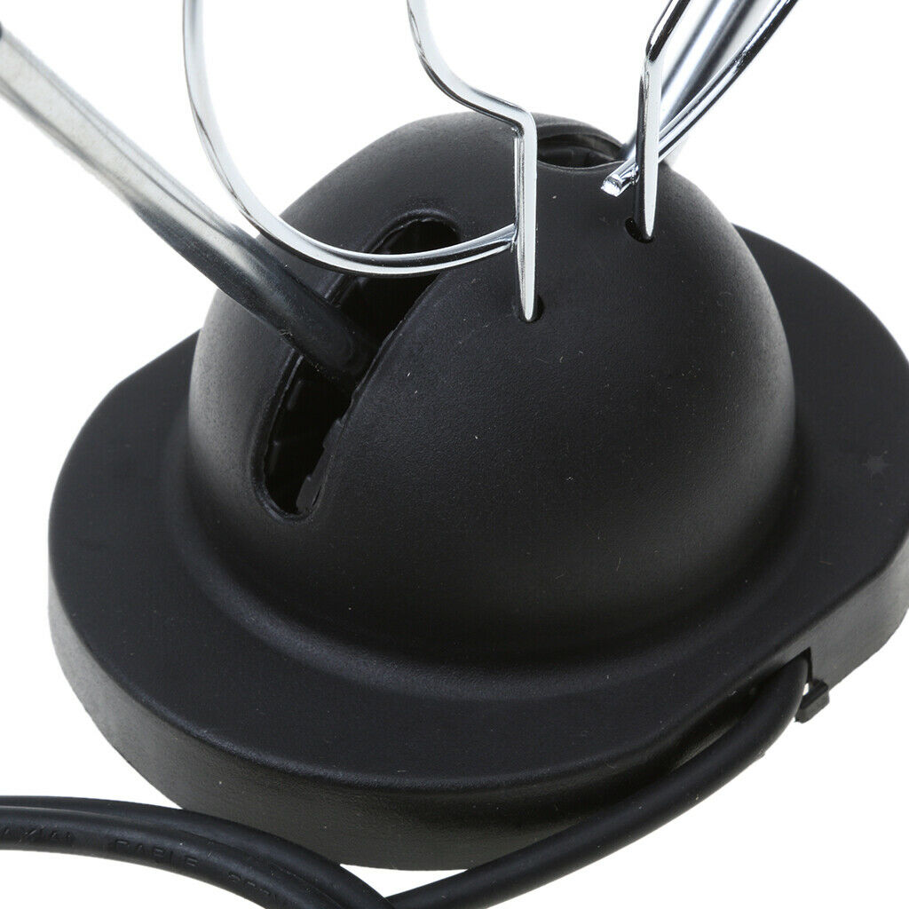 Indoor TV Antenna - VHF / UHF High-Definition TV Antenna with Rabbit Ears