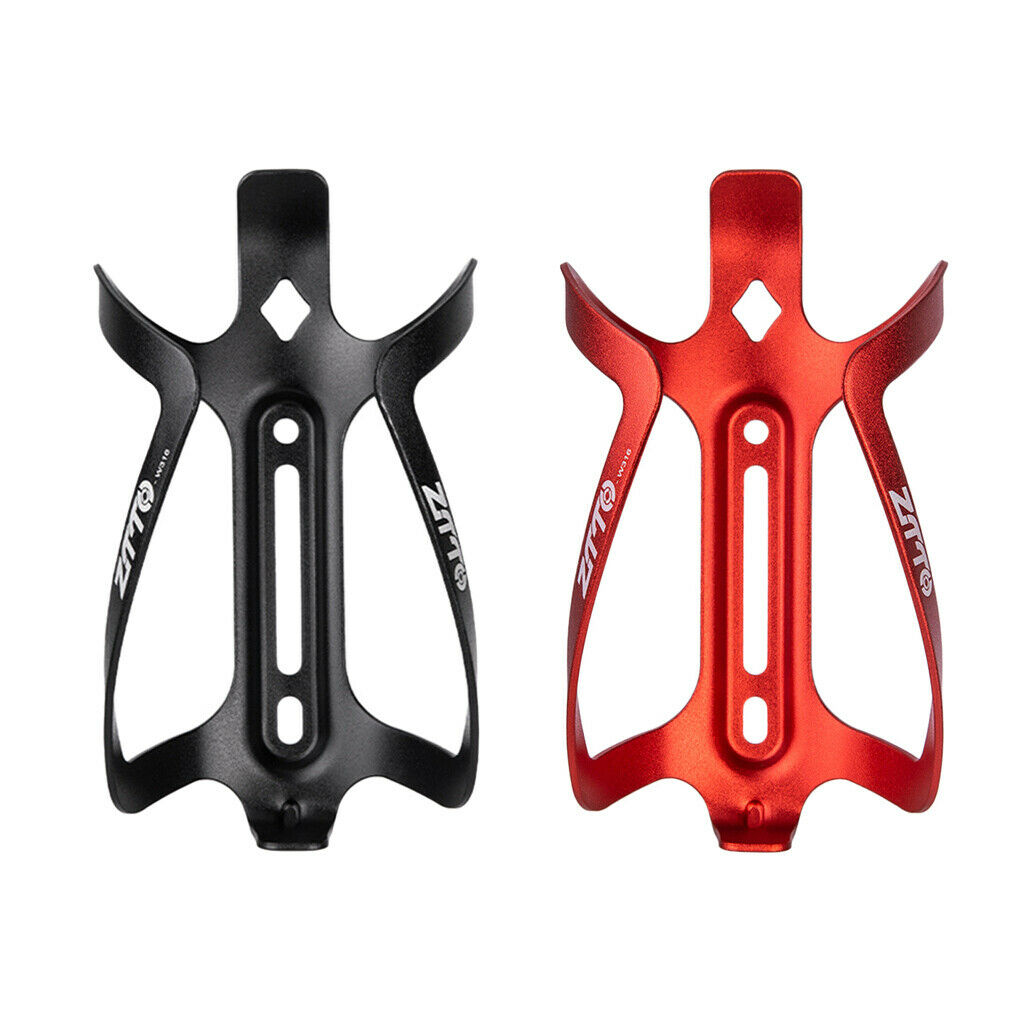 2x Bike Water Bottle Cycling  Aluminum Alloy Holder for Bike Drink