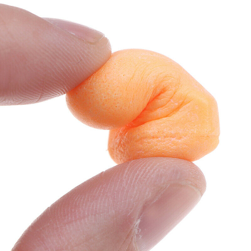 10 pairs comfort noise reduction Foam Soft Ear Plugs Noise Reduction Earp *DEAU