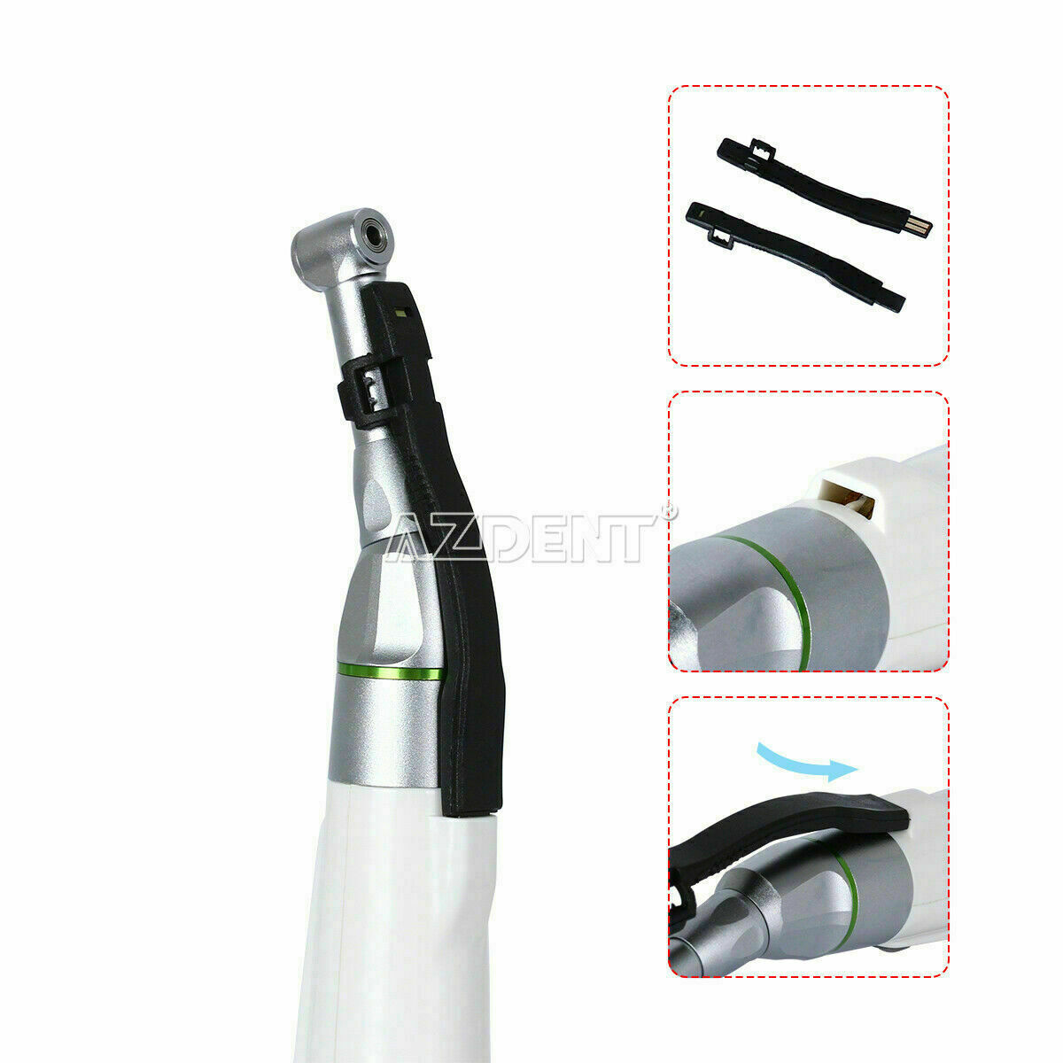 Dental LED Wireless Mini Endodontic Motor Root Canal 16:1 Handpiece 9 Programs