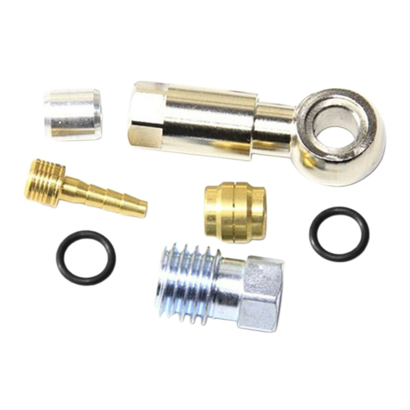 Bicycle Hydraulic Brake Hose Adapter Connecter Olive And Connecting Insert Cable
