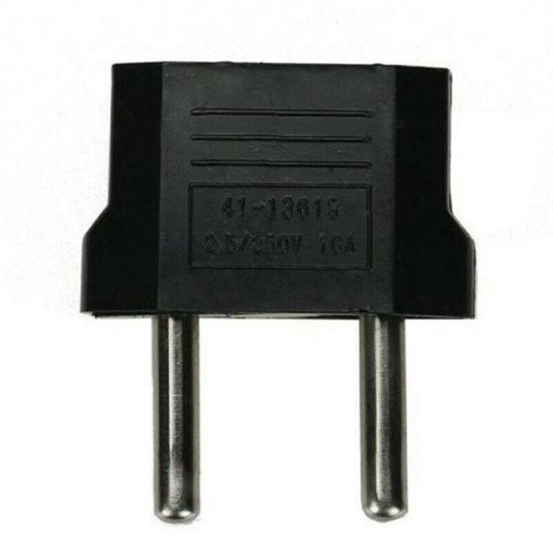 5Pcs USA US To EU Europe Euro Travel Charger Power Adapter Converter Wall Plug @