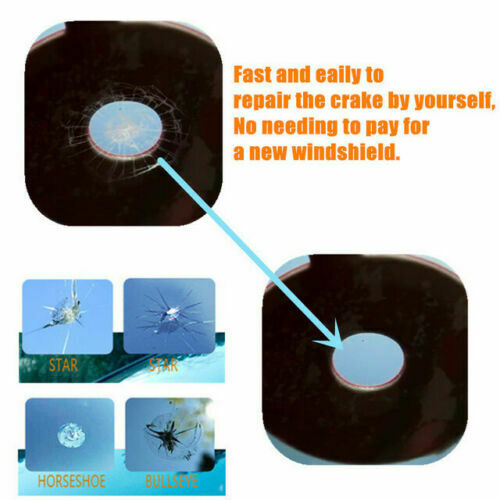 Automotive glass nano repair fluid.
