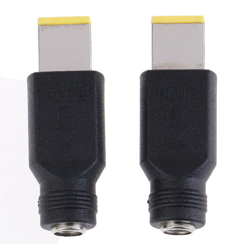 Round Jack to Square End Adapter for IBM Lenovo Thinkpad Laptop Power Cord 5 KX