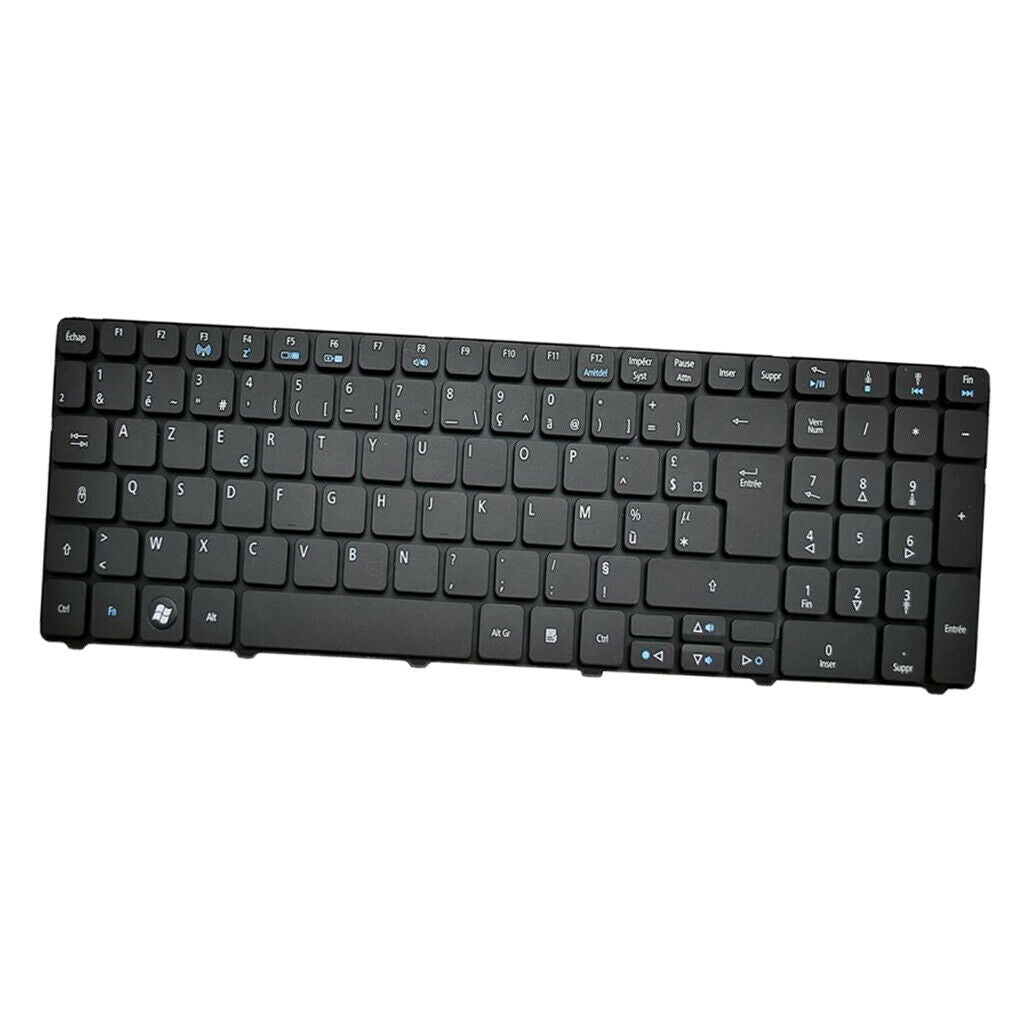 Laptop FR Layout Keyboard Replacement Fits for Acer AS5741G 5810T Black