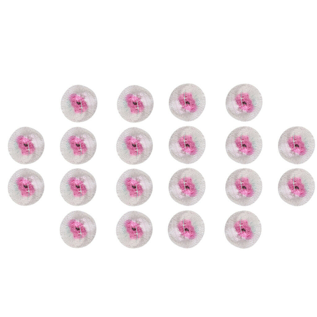 20Pcs Gas Pressure Lantern Mantles for Camping Tent Lamp Light - Pink