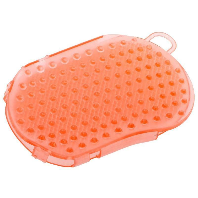 Silicone Wash Pad Body Exfoliating Spa Back Cleansing Shower Brush Scrub Glove