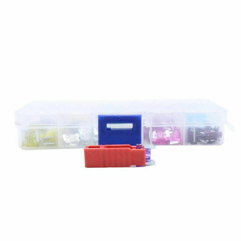 100pcs Assorted Auto Car Micro Blade Fuse Set 3/5/7.5/10/15/20/25/30/35/40A