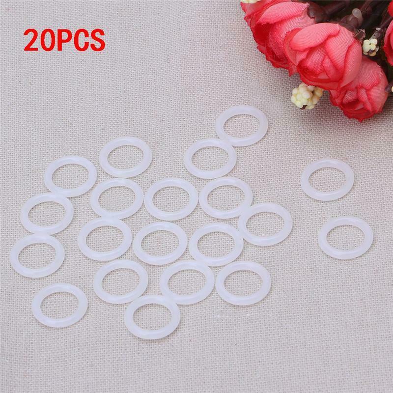 DIY Crochet Ring Circle Hook Plastic Craft Tool Accessory for Handbag Car Seat