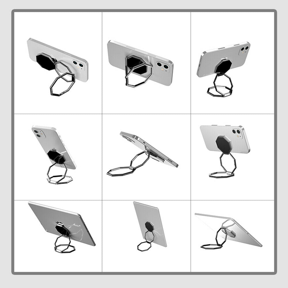 Stand Finger Kickstand Desktop Foldable Ring Buckle Retractable Phone Holder