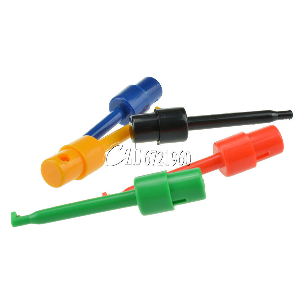 50PCS Lead Wire Kit Test Hook Clip Grabbers Test Probe SMT/SMD